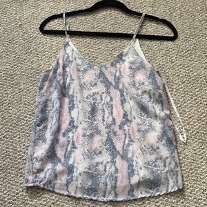 V neck double lined Japana tank